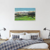 Toile Vue de l'hôtel Mt Washington, chaîne présidentiell (Insitu(Chambre))