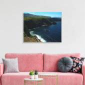 Toile Vue de l'île Père Noël Cruz dans les îles Channel (Insitu(Salon))