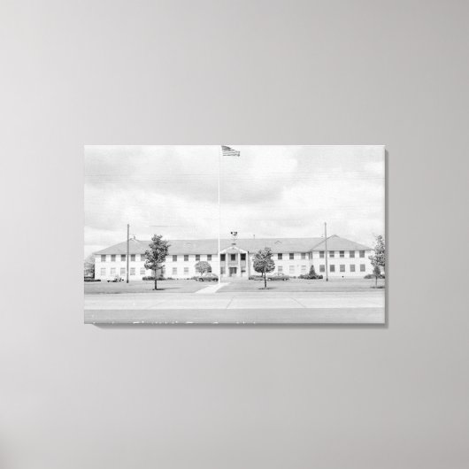 Toile Vue de l'immeuble de l'AC (Recto)