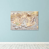 Toile Vue de l'oeil d'oiseaux de la Grèce occidentale ce (Insitu (Plancher de Bois))