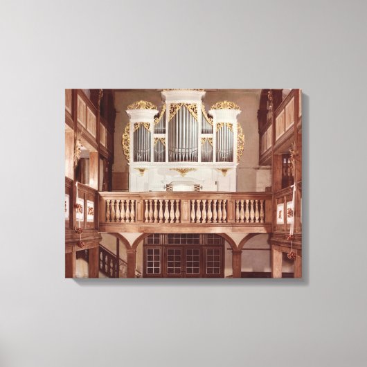 Toile Vue de l'organe (Recto)