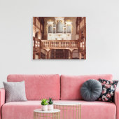 Toile Vue de l'organe (Insitu(Salon))
