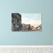 Toile Vue de l'Ouest de Main StreetKennewick, WA (Insitu (Plancher de Bois))