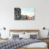 Toile Vue de l'Ouest de Main StreetKennewick, WA (Insitu(Chambre))