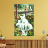 Toile Vue de Lower FallsShasta Springs, CA (Insitu(Salon))