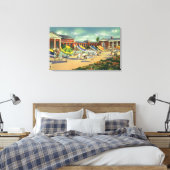 Toile Vue de l'unité de loisirs Spa Saratoga (Insitu(Chambre))