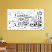 Toile Vue de M Street à Georgetown, Washington DC. (Insitu(Salon))