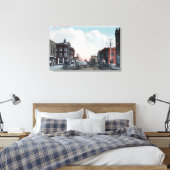 Toile Vue de Main Street et de Horse Carrières (Insitu(Chambre))