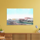 Toile Vue de Main StreetBlackfoot, ID (Insitu(Salon))