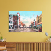 Toile Vue de Main StreetBoise, ID (Insitu(Salon))