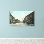 Toile Vue de Main StreetLewiston, ID (Insitu (Plancher de Bois))