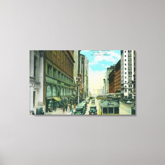 Toile Vue de Market Street de Grant Street (Recto)