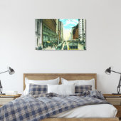 Toile Vue de Market Street de Grant Street (Insitu(Chambre))