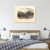 Toile Vue de Mauch-Chunk Pennsylvanie par Karl Bodmer (Insitu(Chambre))