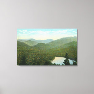 Toile Vue de McIntyre, de Colden, et de Marcy Mts.