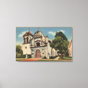 Toile Vue de Monterey, la Californie de Presido royal