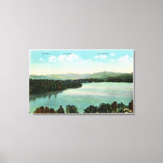 Toile Vue de Mts. Marcy, Colden et McIntyre (Recto)