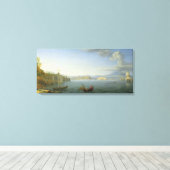 Toile Vue de Naples, 1750 (Insitu (Plancher de Bois))