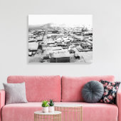 Toile Vue de Nome, Alaska avec neige (Insitu(Salon))