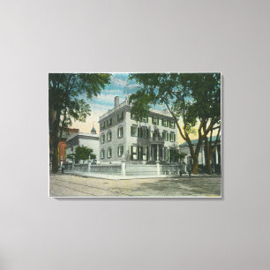 Toile Vue de parc d'Allen de fort de baie de Casco