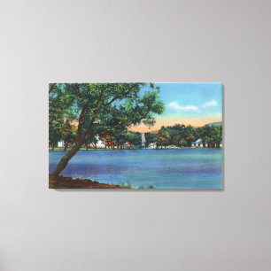 Toile Vue de parc d'Eldridge
