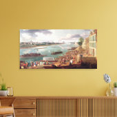 Toile Vue de Paris depuis le quai de la Rapee (Insitu(Salon))