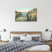Toile Vue de Pebble Cove (Insitu(Chambre))