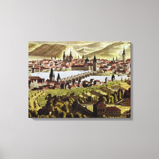 Toile Vue de Prague (Recto)