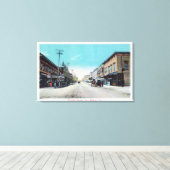 Toile Vue de quatrième rue San Rafael, CA (Insitu (Plancher de Bois))