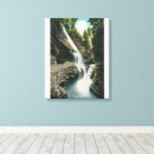 Toile Vue de Rainbow Falls (Insitu (Plancher de Bois))