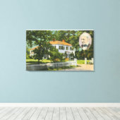 Toile Vue de Ralph Waldo Emerson House (Insitu (Plancher de Bois))