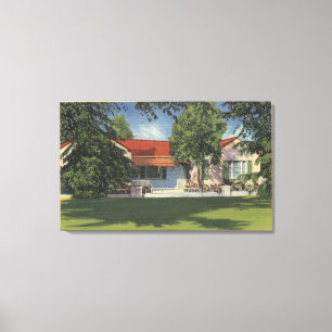 Toile Vue de résidence de Robert Taylor