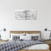 Toile Vue de Rome, 1493 (Insitu(Chambre))