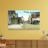 Toile Vue de rue commerciale (Insitu(Salon))