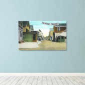 Toile Vue de rue commerciale (Insitu (Plancher de Bois))