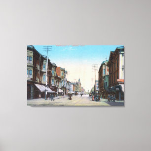 Toile Vue de rue de Washington # de 2Oakland, CA