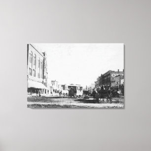 Toile Vue de rue de Webster