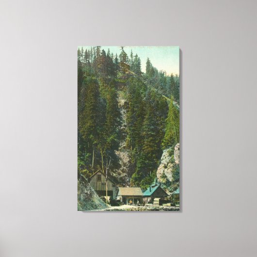 Toile Vue de Shasta King MineKennett, CA (Recto)