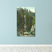 Toile Vue de Shasta King MineKennett, CA (Insitu (Plancher de Bois))