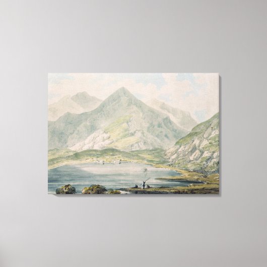 Toile Vue de Snowdon (Recto)
