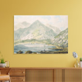 Toile Vue de Snowdon (Insitu(Salon))