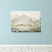 Toile Vue de Snowdon (Insitu (Plancher de Bois))