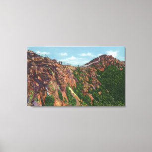 Toile Vue de sommet de Whiteface Mt