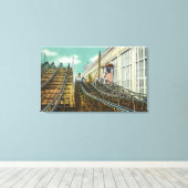 Toile Vue de Steeplechase Rollercoaster (Insitu (Plancher de Bois))