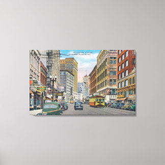 Toile Vue de Telegraph AveOakland, CA