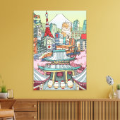 Toile Vue de Tokyo (Insitu(Salon))