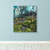 Toile Vue de Tolède | El Greco | (Insitu (Plancher de Bois))