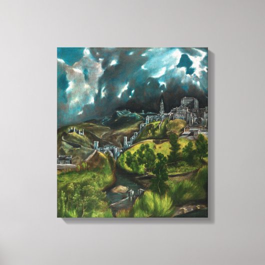 Toile Vue de Tolède | El Greco | (Recto)