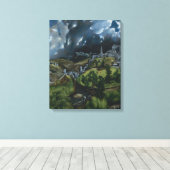 Toile Vue de Tolède par El Greco (Insitu (Plancher de Bois))