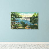 Toile Vue de Toronto Steamer (Insitu (Plancher de Bois))